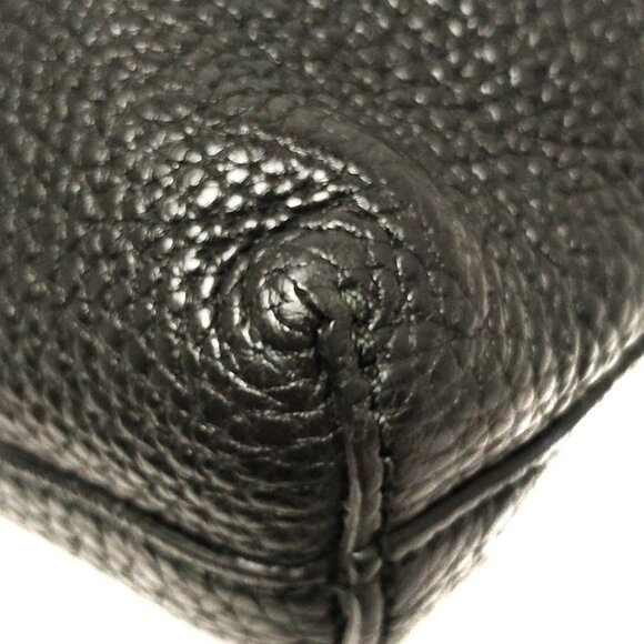 Auth GUCCI Interlocking G 322059 Black Leather - Shoulder Bag - Picture 3 of 11